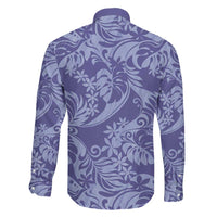 Tahiti Vareau Tiare Floral Family Matching Mermaid Dress and Hawaiian Shirt Monstera Palm Tropical Leaves LT01 - Polynesian Pride