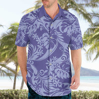 Tahiti Vareau Tiare Floral Hawaiian Shirt Monstera Palm Tropical Leaves LT01 - Polynesian Pride