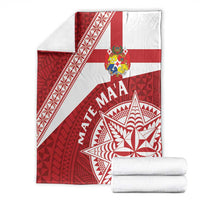 Tonga Rugby Mate Maa Blanket Ngatu Pattern