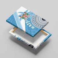 Fiji Rugby Bati Canvas Wall Art Tapa Pattern