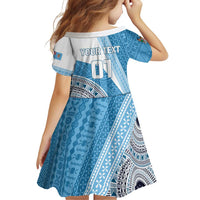 Custom Fiji Rugby Bati Family Matching Off Shoulder Short Dress and Hawaiian Shirt Tapa Pattern LT01 - Polynesian Pride