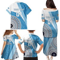 Custom Fiji Rugby Bati Family Matching Puletasi and Hawaiian Shirt Tapa Pattern LT01 - Polynesian Pride