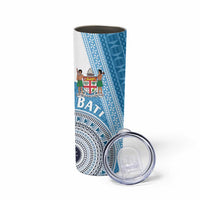 Fiji Rugby Bati Skinny Tumbler Tapa Pattern