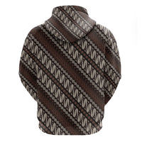 Yogyakarta Parang Batik Motifs Hoodie Indonesian Traditional Pattern LT01 - Polynesian Pride