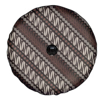 Yogyakarta Parang Batik Motifs Spare Tire Cover Indonesian Traditional Pattern