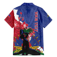 Personalised Haiti Le Marron Inconnu Family Matching Mermaid Dress and Hawaiian Shirt Dashiki Mix Polynesian Pattern LT01 - Polynesian Pride
