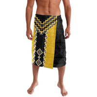 Yellow Niho Taniwha Mix Poutama Lavalava Unique Taniko Aotearoa