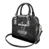 New Zealand Cricket Shoulder Handbag Aotearoa Black Cap Come On LT01 - Polynesian Pride