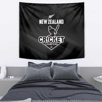 New Zealand Cricket Tapestry Aotearoa Black Cap Come On LT01 - Polynesian Pride