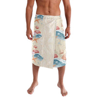 Beige Hawaii Lei Seashells Starfish Lavalava Sandy Sylized - Polynesian Pride