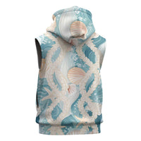 Hawaii Lei Seashells Starfish Sleeveless Hoodie Fresh Summer Vibe - Polynesian Pride
