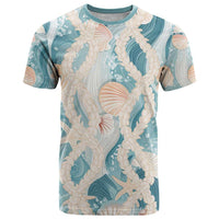 Hawaii Lei Seashells Starfish T Shirt Fresh Summer Vibe - Polynesian Pride