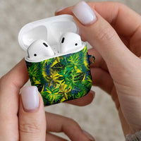 Hawaii Summer Tropical Leaves AirPods Case LT01 - Polynesian Pride