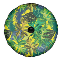 Hawaii Summer Tropical Leaves Spare Tire Cover - Polynesian Pride