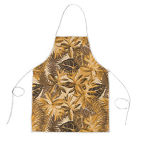 Hawaii Gold Tropical Leaves Apron - Polynesian Pride