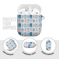 Hawaii Coastal Summer Postcard AirPods Case