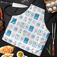 Hawaii Coastal Summer Postcard Apron