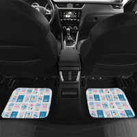 Hawaii Coastal Summer Postcard Car Mats