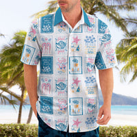 Hawaii Coastal Summer Postcard Hawaiian Shirt