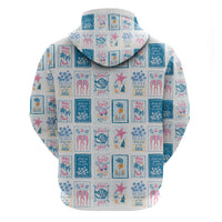 Hawaii Coastal Summer Postcard Hoodie