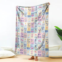 Aloha Summer Posters Grunge Textures Blanket