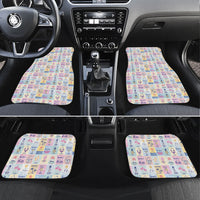 Aloha Summer Posters Grunge Textures Car Mats