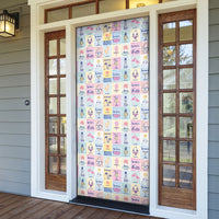 Aloha Summer Posters Grunge Textures Door Cover