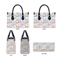 Aloha Summer Posters Grunge Textures Leather Bag