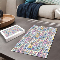 Aloha Summer Posters Grunge Textures Puzzle