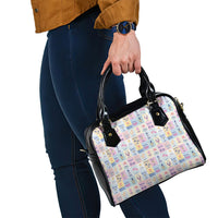 Aloha Summer Posters Grunge Textures Shoulder Handbag