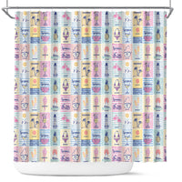 Aloha Summer Posters Grunge Textures Shower Curtain