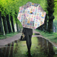 Aloha Summer Posters Grunge Textures Umbrella