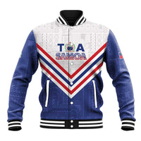 Custom Toa Samoa Rugby Baseball Jacket 1992-1993 Special Edition LT01 Unisex Blue - Polynesian Pride