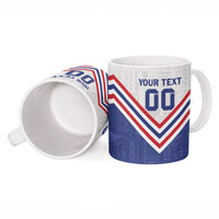 Custom Toa Samoa Rugby Ceramic Mug 1992-1993 Special Edition - Polynesian Pride