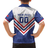 Custom Toa Samoa Rugby Family Matching Long Sleeve Bodycon Dress and Hawaiian Shirt 1992-1993 Special Edition - Polynesian Pride