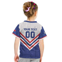 Custom Toa Samoa Rugby Kid T Shirt 1992-1993 Special Edition - Polynesian Pride