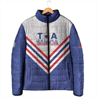 Custom Toa Samoa Rugby Padded Jacket 1992-1993 Special Edition - Polynesian Pride