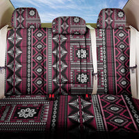Fiji Masi Tapa Pattern Pink Back Car Seat Cover - Polynesian Pride