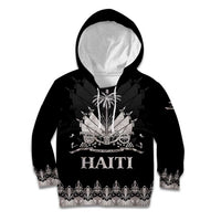 Haiti Neg Marron Silver Kid Hoodie Hope is Nothing Without Action