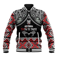 Aotearoa Toitu Te Tiriti Waitangi Baseball Jacket Proud To Be Maori
