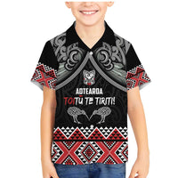 Aotearoa Toitu Te Tiriti Waitangi Family Matching Mermaid Dress and Hawaiian Shirt Proud To Be Maori