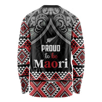 Aotearoa Toitu Te Tiriti Waitangi Long Sleeve Shirt Proud To Be Maori