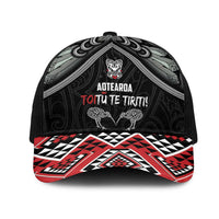 Aotearoa Toitu Te Tiriti Waitangi Mesh Trucker Cap Proud To Be Maori - Polynesian Pride