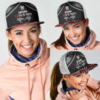 Aotearoa Toitu Te Tiriti Waitangi Mesh Trucker Cap Proud To Be Maori - Polynesian Pride