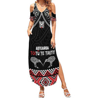 Aotearoa Toitu Te Tiriti Waitangi Summer Maxi Dress Proud To Be Maori