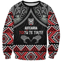 Aotearoa Toitu Te Tiriti Waitangi Sweatshirt Proud To Be Maori