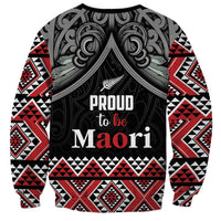 Aotearoa Toitu Te Tiriti Waitangi Sweatshirt Proud To Be Maori