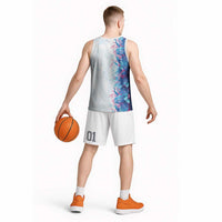 Hawaii Tropical Plant UliUli Basketball Jersey Vibrant Polynesian Pattern
