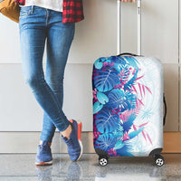 Hawaii Tropical Plant UliUli Luggage Cover Vibrant Polynesian Pattern