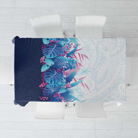 Hawaii Tropical Plant UliUli Tablecloth Vibrant Polynesian Pattern
